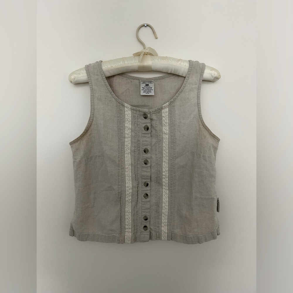 Linen Columbia top